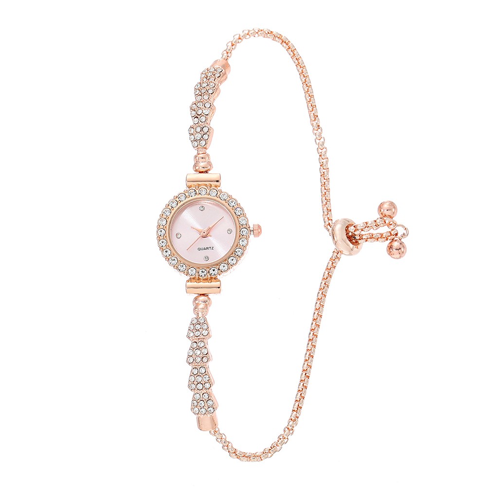 Schicke verstellbare Uhr mit Diamantintarsien für einen modischen Look - Picture 13 of 18