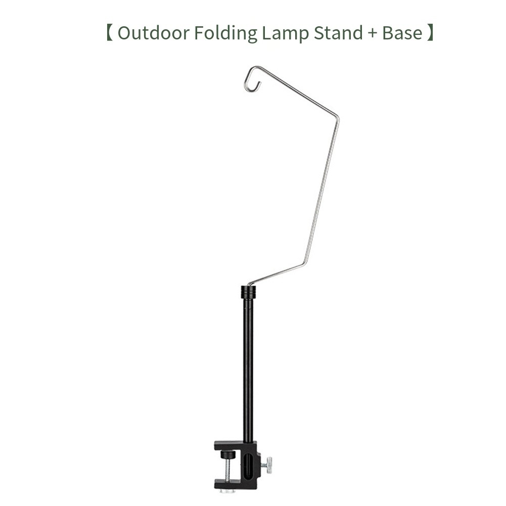 Lightweight Aluminum Light Stand for Camping Collapsible for Easy Carry