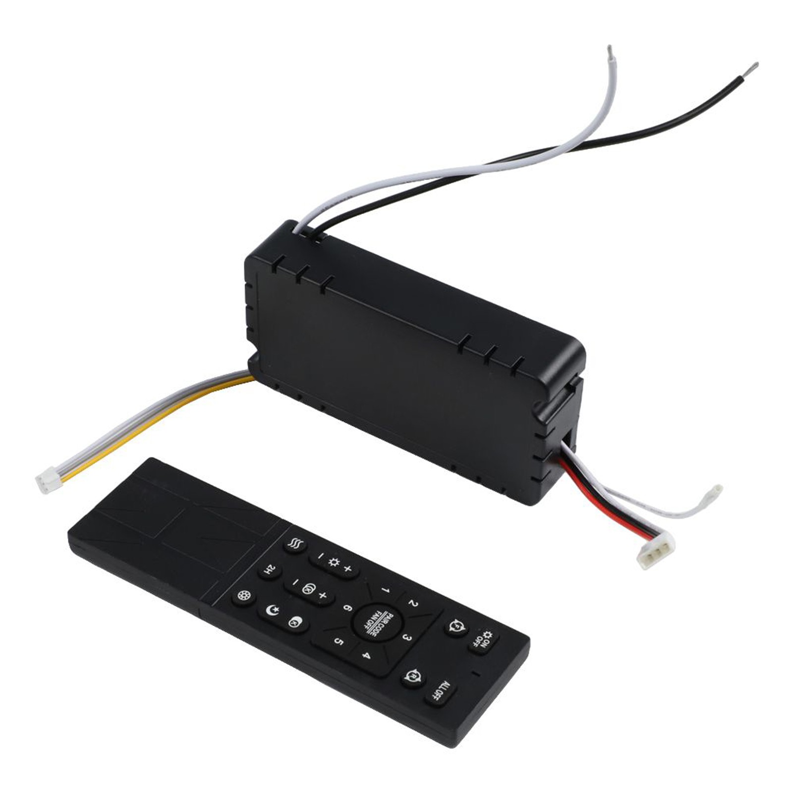 Ceiling Fan Light Remote Control With Variable Frequency 6 Speed Settings