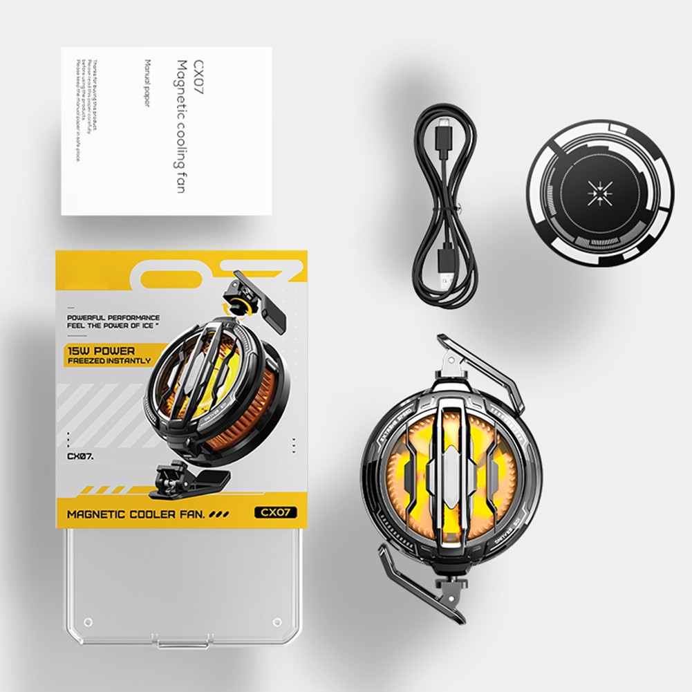 Advanced Mobile Radiator for iPhone For Android with Silent Magnetic Fan - Zdjęcie 8 z 24