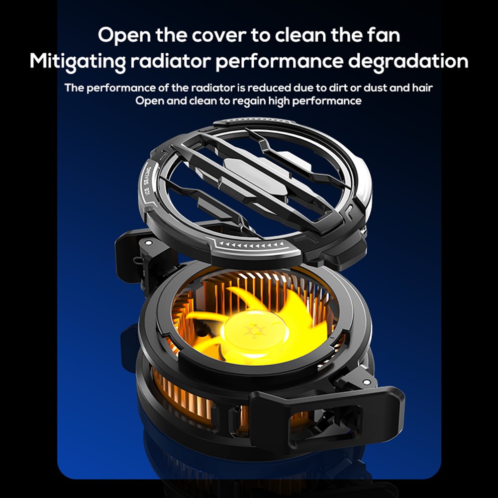 Advanced Mobile Radiator for iPhone For Android with Silent Magnetic Fan - Zdjęcie 10 z 24