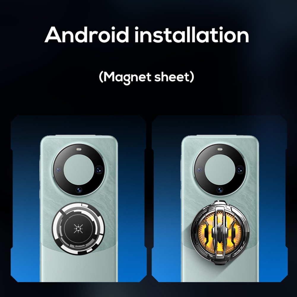 Advanced Mobile Radiator for iPhone For Android with Silent Magnetic Fan - Zdjęcie 13 z 24