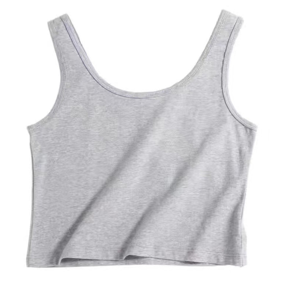 Summer Fashion for Women Slim Solid Sleeveless Tank Tops for Casual Occasions - Picture 18 of 20