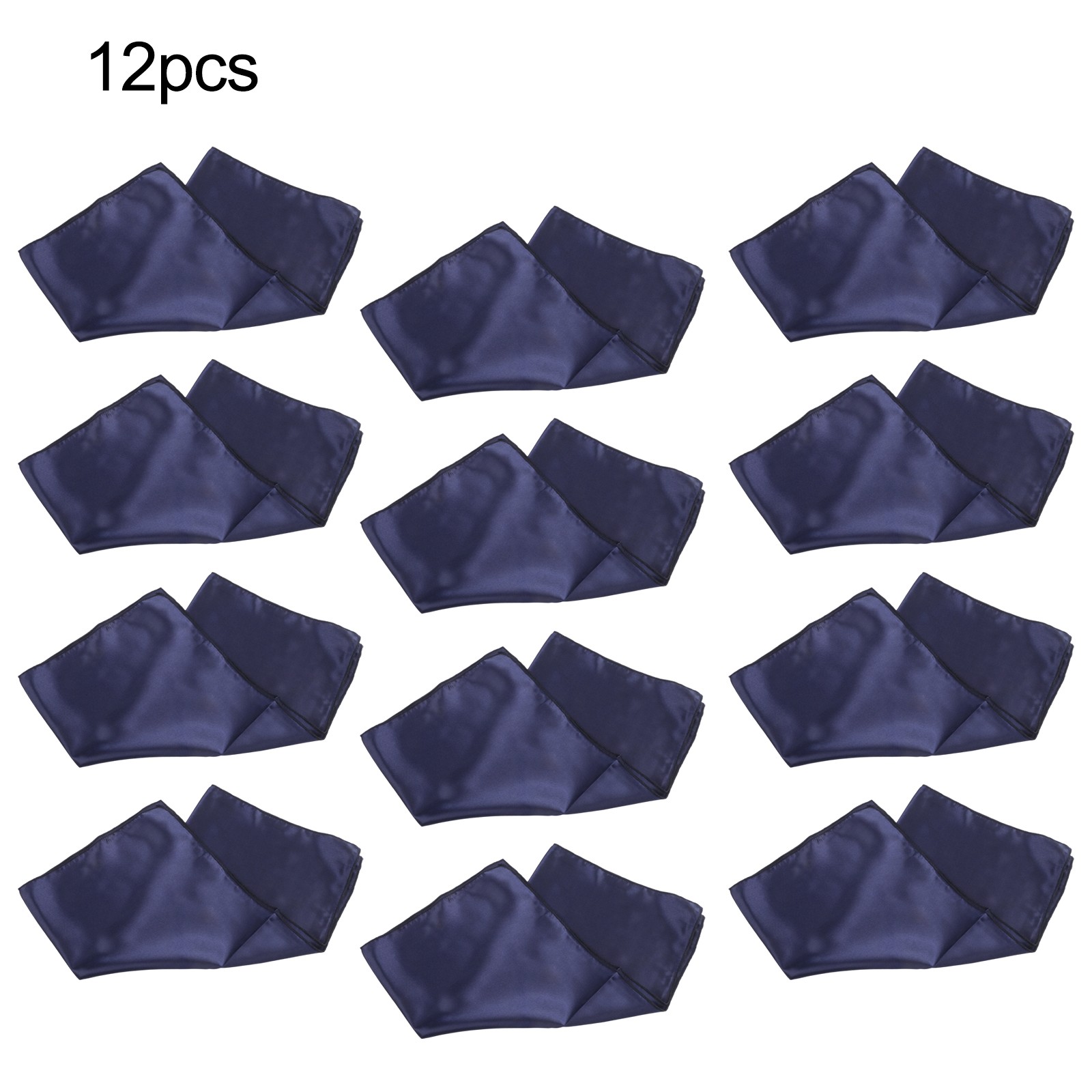 Brand New Cloth Napkins Napkins 12 Pieces Easy To Fold Into Elaborate Polyester - Picture 19 of 30