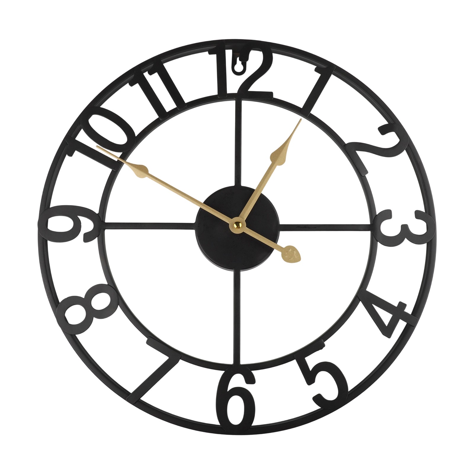 Stilvolle Wanduhr aus Metall für den Außenbereich perfekt für Garten und für - Bild 1 von 52
