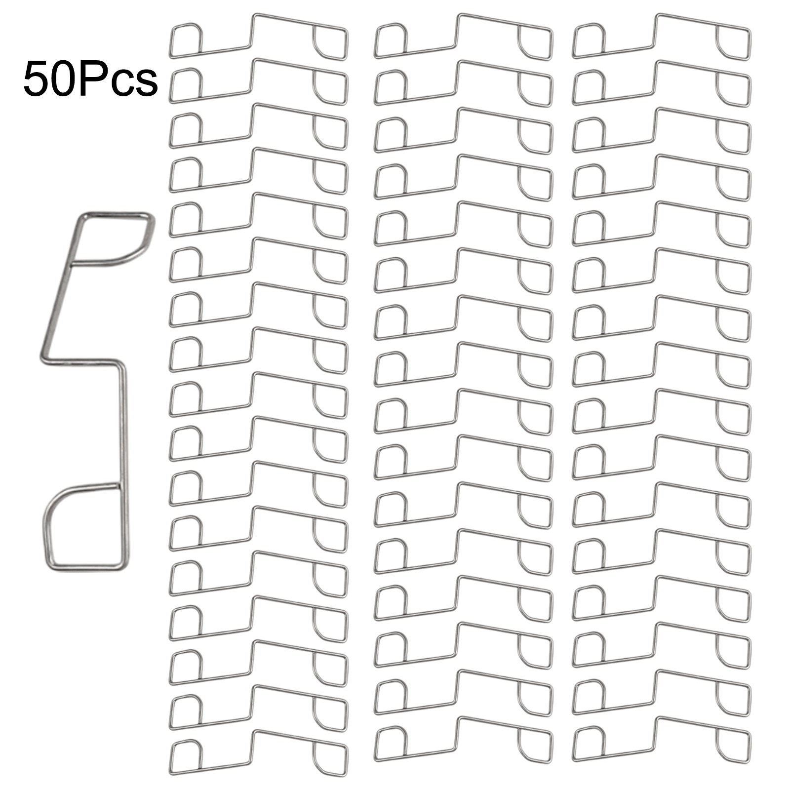Stainless Steel Fence Panel Clips Set of 25 or 50 for Quiet Outdoor Spaces