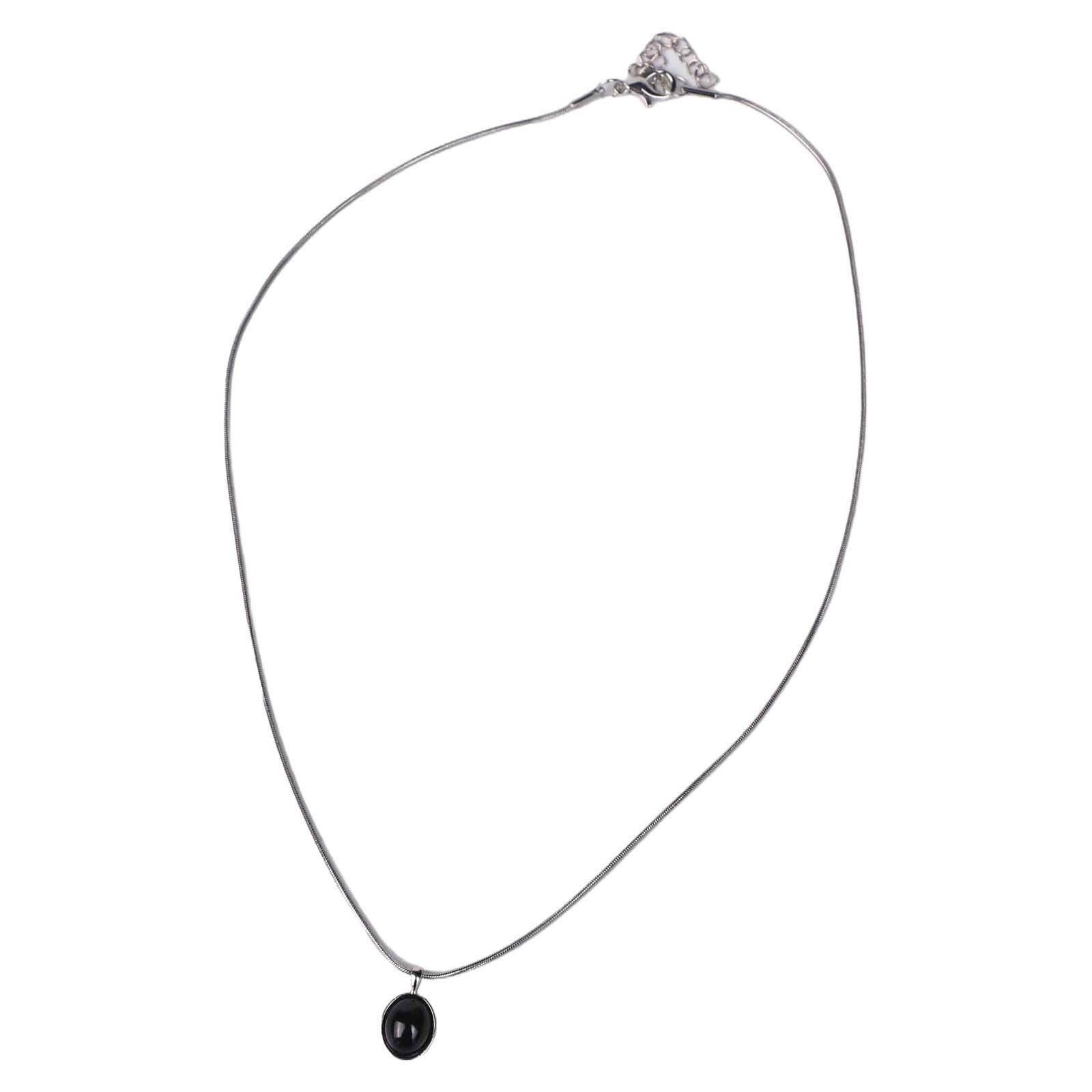 Chic Moonstone Clavicle Necklace Unique and Compact Design for Effortless Style - Picture 24 of 37