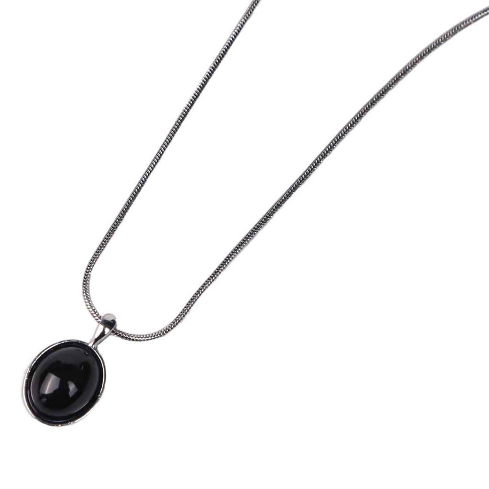 Chic Moonstone Clavicle Necklace Unique and Compact Design for Effortless Style - Picture 15 of 37