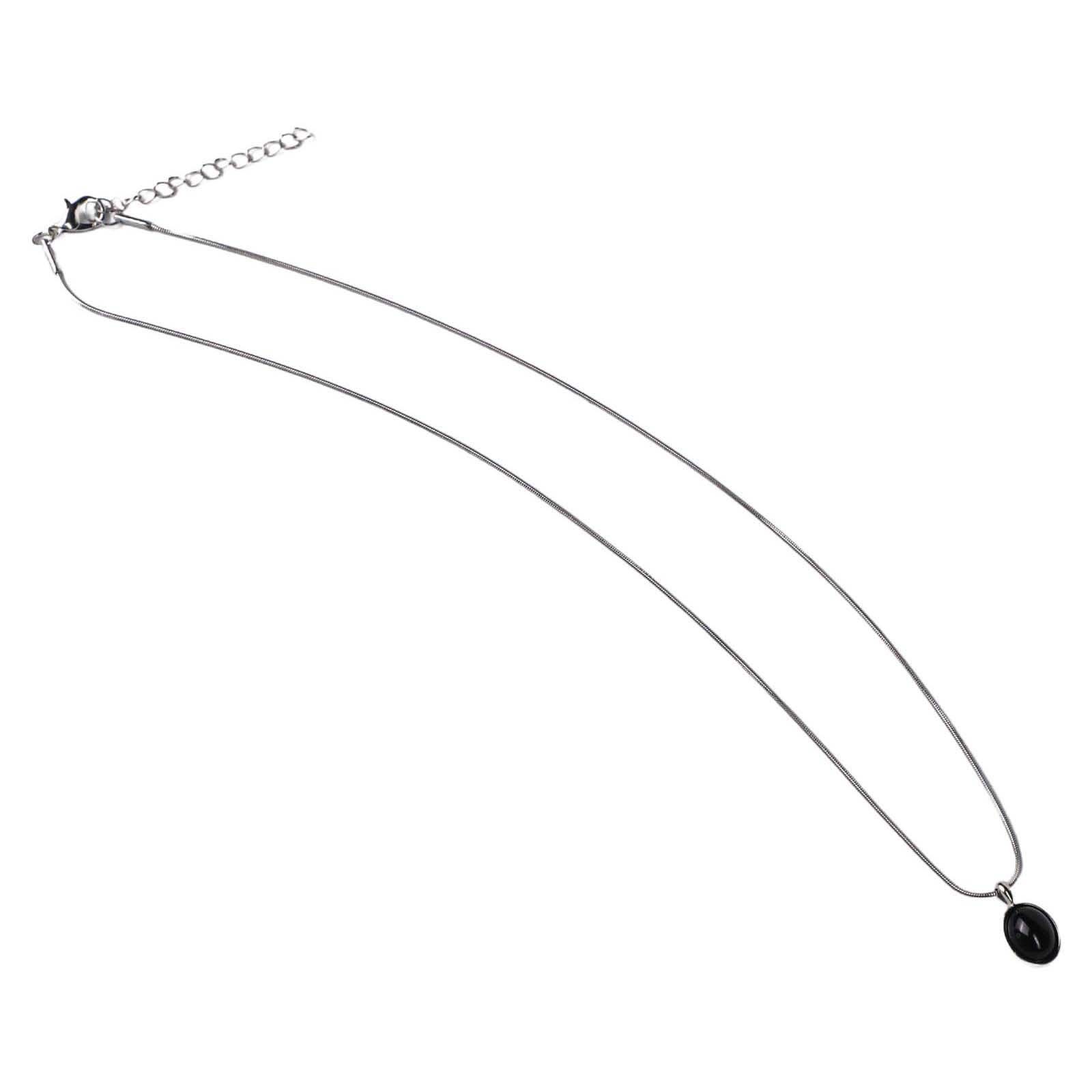 Chic Moonstone Clavicle Necklace Unique and Compact Design for Effortless Style - Picture 22 of 37