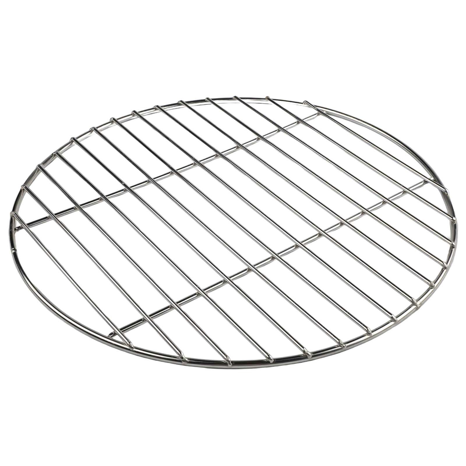 Edelstahl Camping BBQ Gitter rund Backblech 30 cm 35 cm 40 cm Größen - Bild 50 von 61