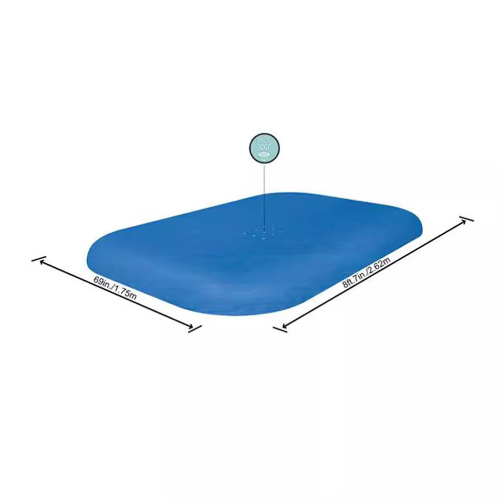 Cubierta de piscina con forma rectangular con construcción de alta resistencia y protector UV - Imagen 13 de 15