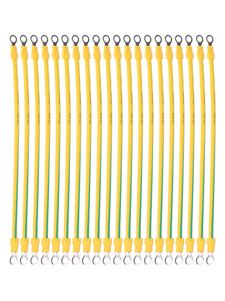 Filo di Terra 10cm/20cm/30cm 20pz BVR Solare FV Filo di Terra Flessibile Rame Utile - Foto 40 di 55