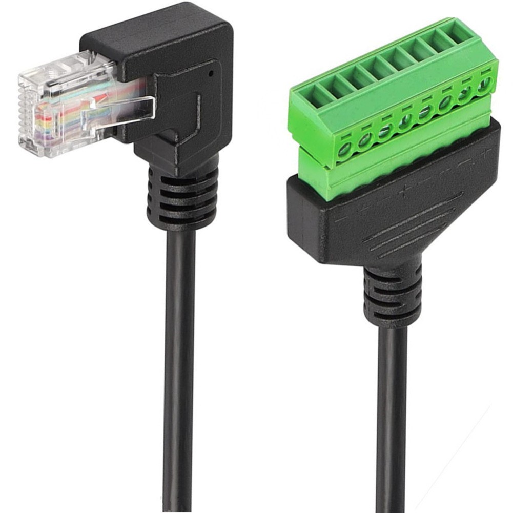Adaptateur câble réseau pour bornes RJ45 vers 8 broches pour différents câbles - Photo 21/24