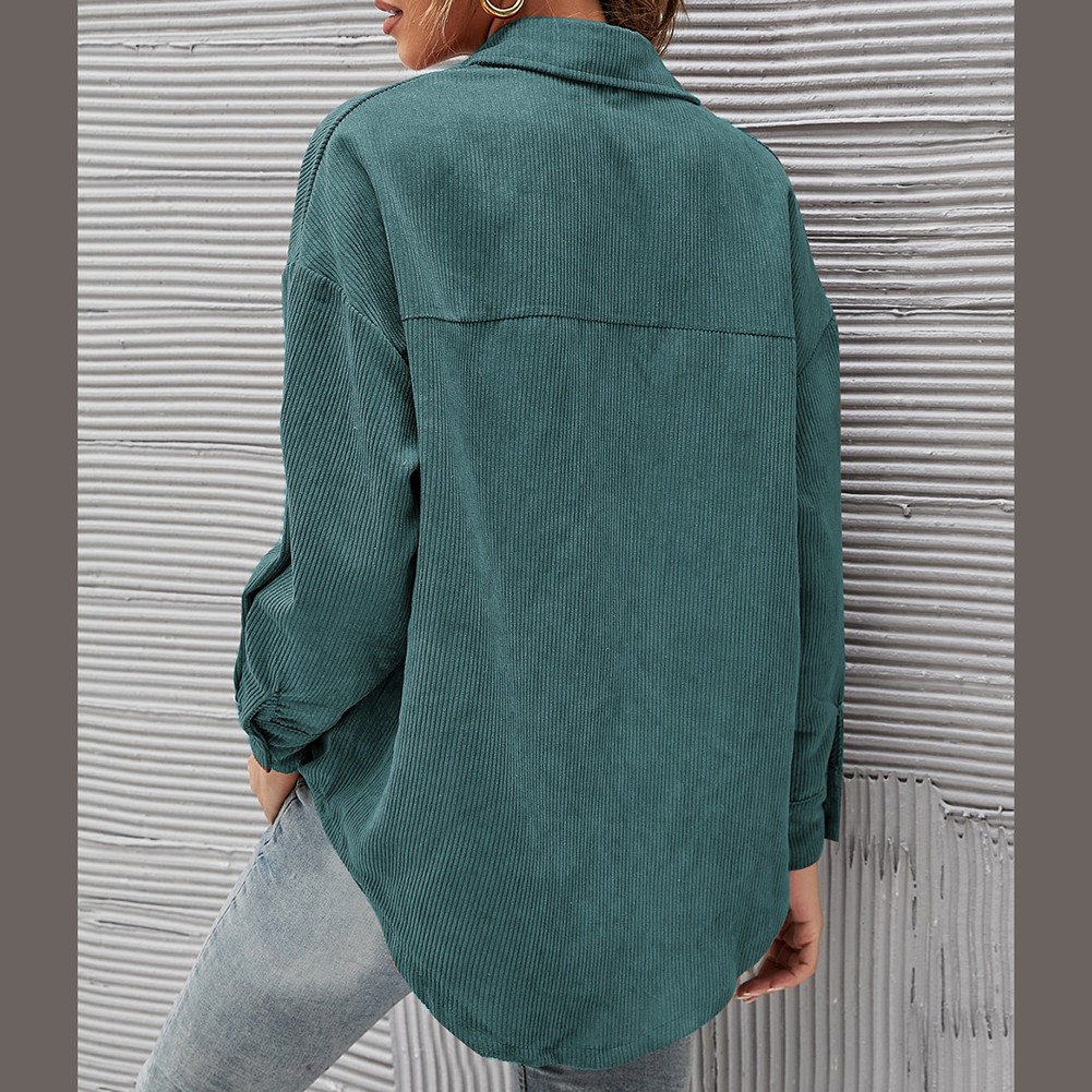 Loose Casual Shirt Spring Autumn Shirt Suitable For Autumn Polyester Shirt - Picture 43 of 72