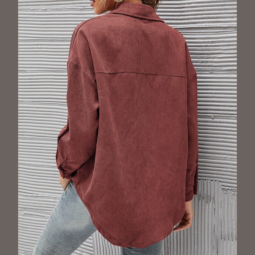 Loose Casual Shirt Spring Autumn Shirt Suitable For Autumn Polyester Shirt - Picture 53 of 72