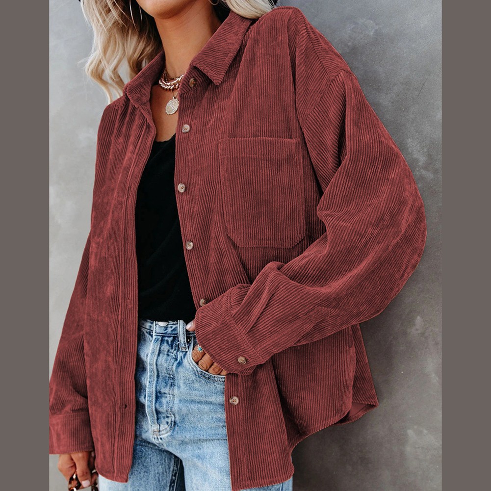Loose Casual Shirt Spring Autumn Shirt Suitable For Autumn Polyester Shirt - Picture 54 of 72
