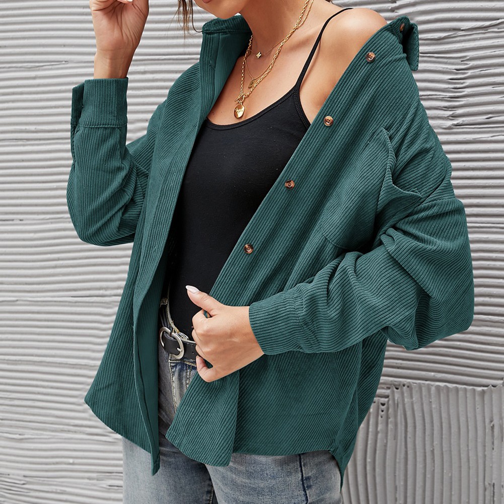 Loose Casual Shirt Spring Autumn Shirt Suitable For Autumn Polyester Shirt - Picture 44 of 72