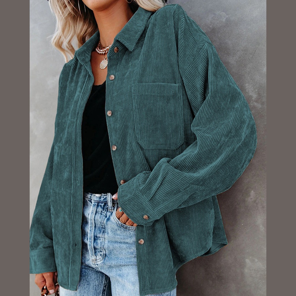 Loose Casual Shirt Spring Autumn Shirt Suitable For Autumn Polyester Shirt - Picture 42 of 72