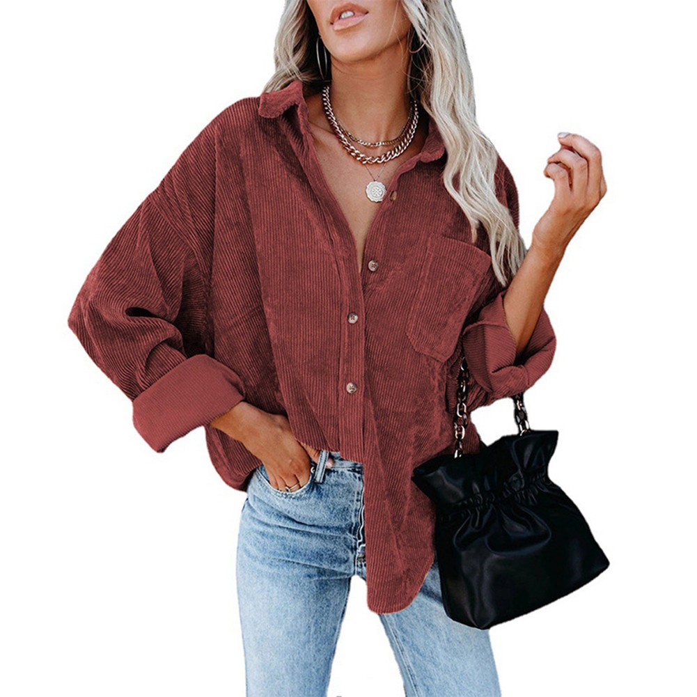 Loose Casual Shirt Spring Autumn Shirt Suitable For Autumn Polyester Shirt - Picture 47 of 72