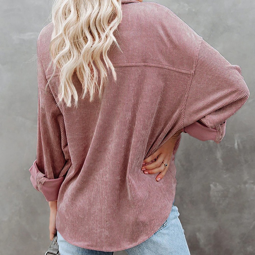 Loose Casual Shirt Spring Autumn Shirt Suitable For Autumn Polyester Shirt - Picture 34 of 72
