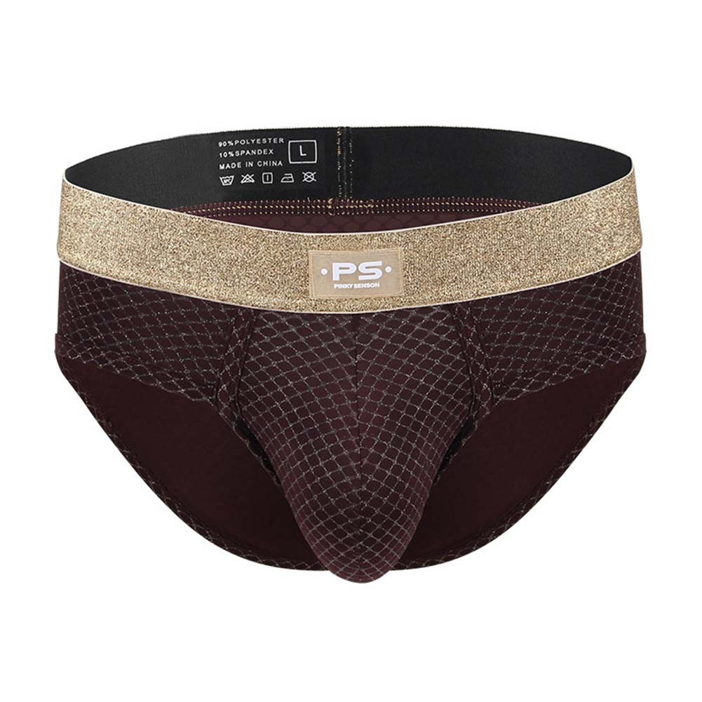 Stylischer Herren Mid Waist Slip Elastisch Gestreift Unterwäsche Für Relaxed Fit - Bild 14 von 20