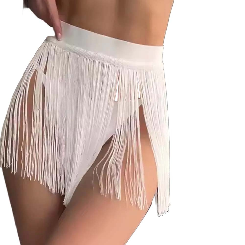 High Waist Swim Trunks For Women Lightweight Fabric Polyester Spandex Blend