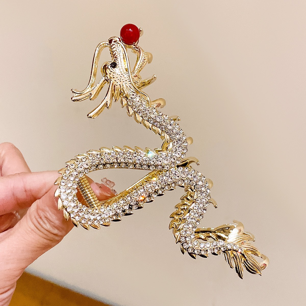 Trendy Dragon Hair Clip for Bold Hairstyles Great for Festivals and Casual Wear