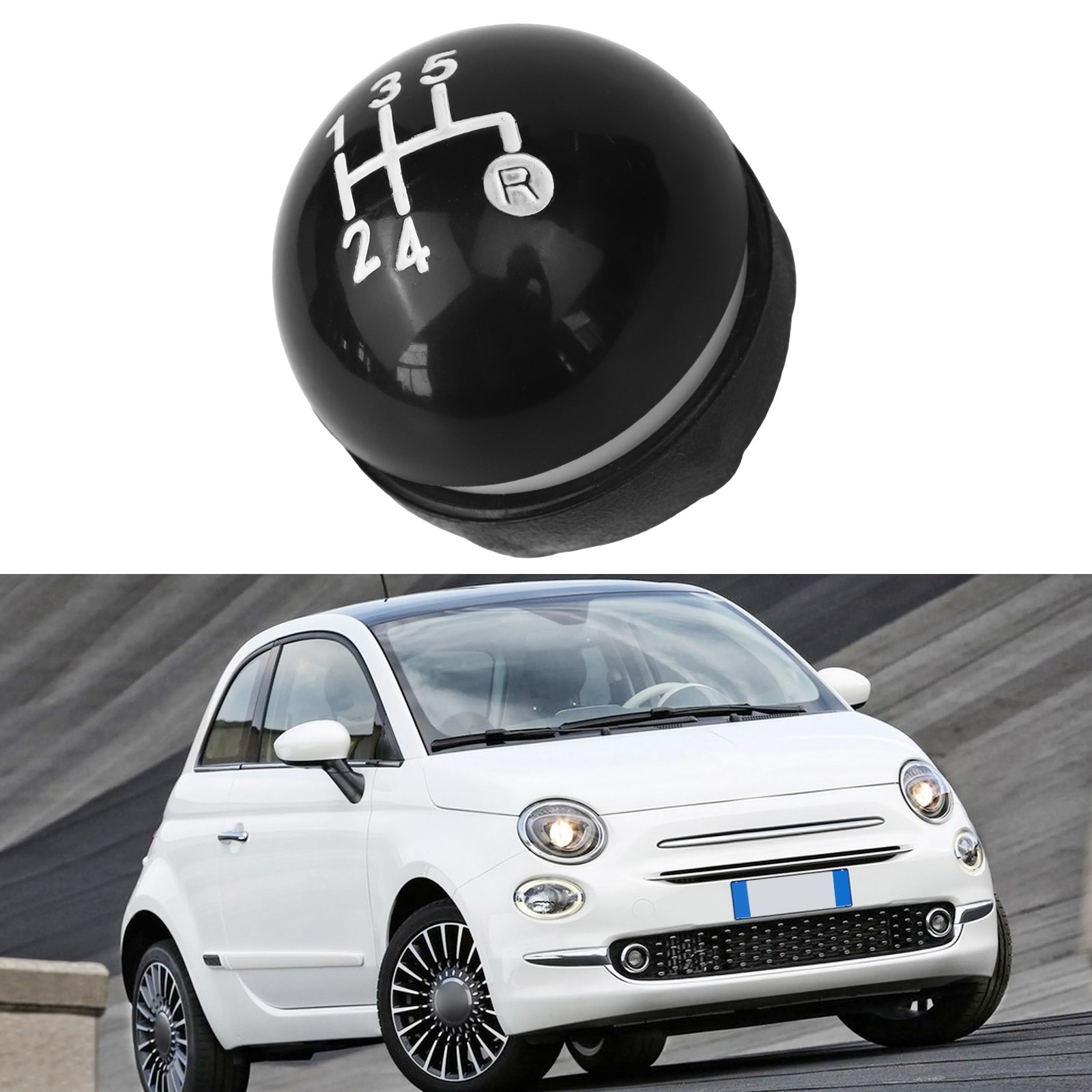 Elegant Shift Lever for Fiat For 500 Fits Perfectly in Your Car Interior - Picture 9 of 12