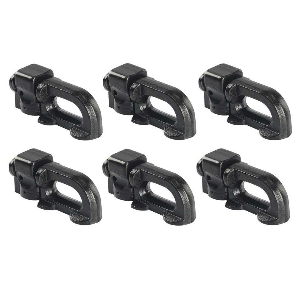 6PCS RV Fixed Rail Lock Buckles for Enhanced Load Stability and Safety