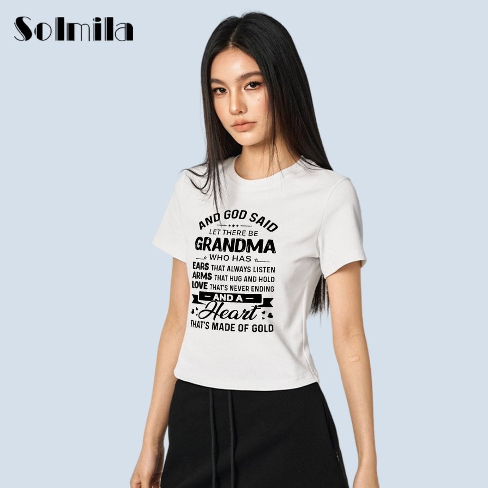 Short Sleeve Tops Basic Fashion Tops Medium Stretch Fabric Round Neck Design