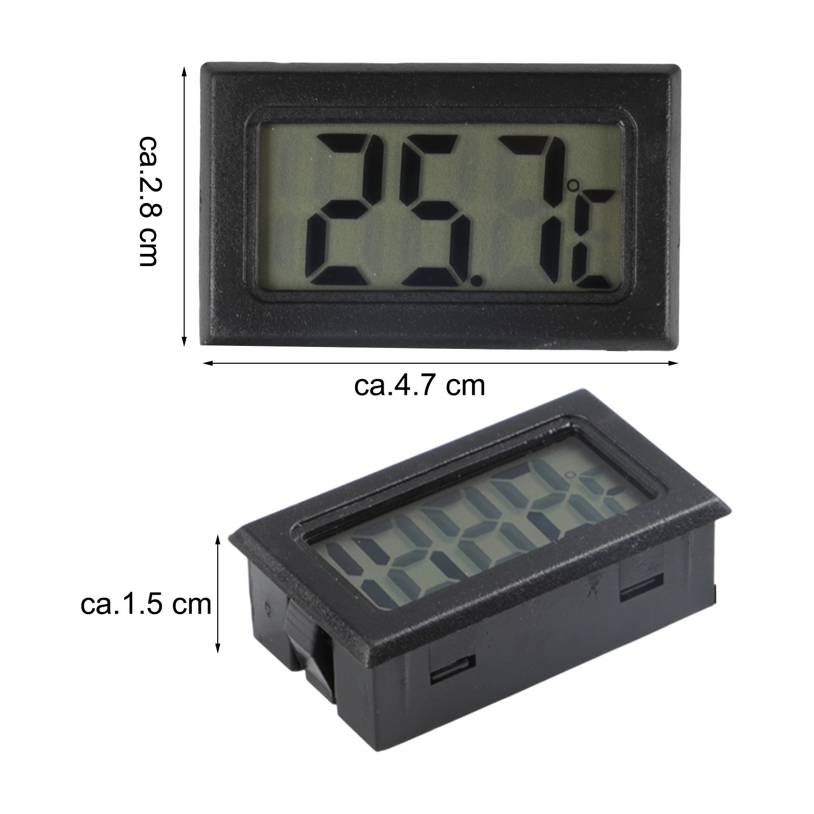 Mini Termómetro Digital Pantalla de Temperatura Sensor Impermeable Caliente Práctico - Imagen 28 de 49