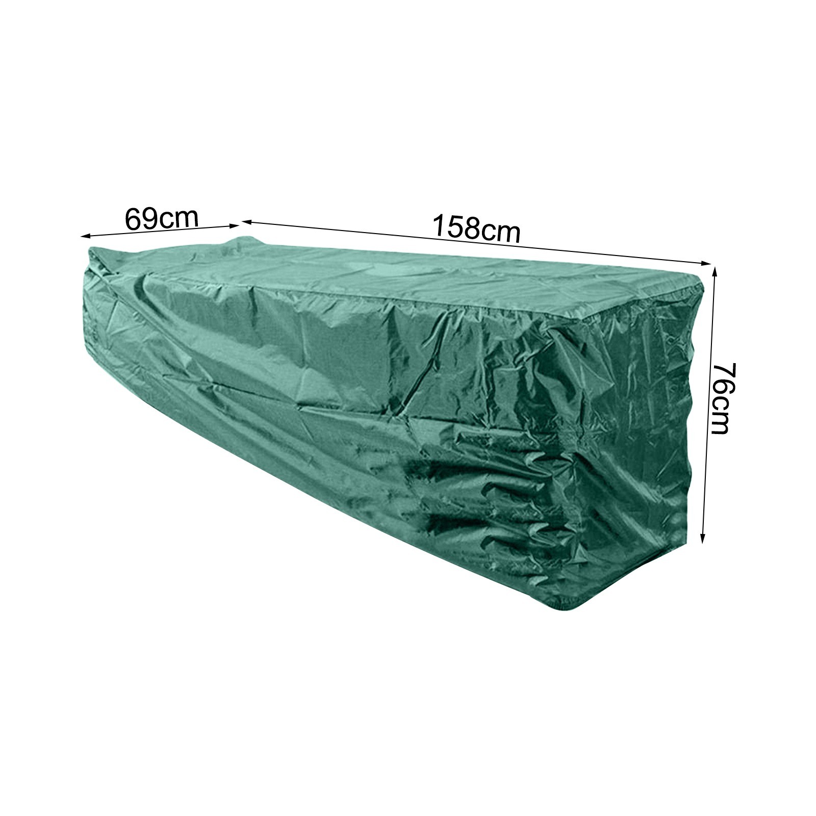 Two Size Weatherproof Garden Storage Cabinet Cover with Robust Construction