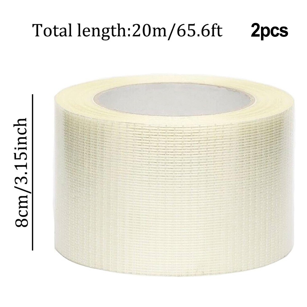 RV Awning Repair Tape 2Packs Strong Adhesion Waterproof for Various Fabrics