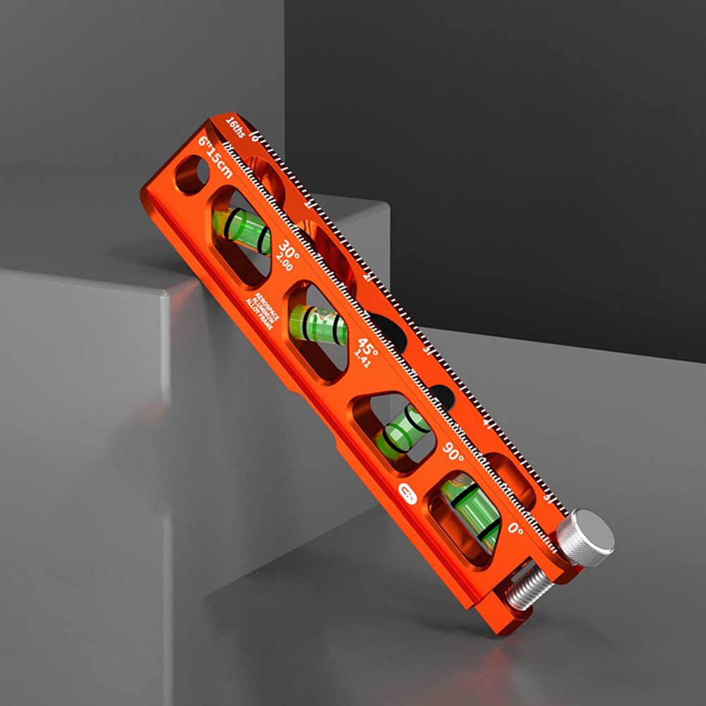 Nivel magnético multiángulo de 6 pulgadas con fácil fijación para metalurgia - Imagen 23 de 27