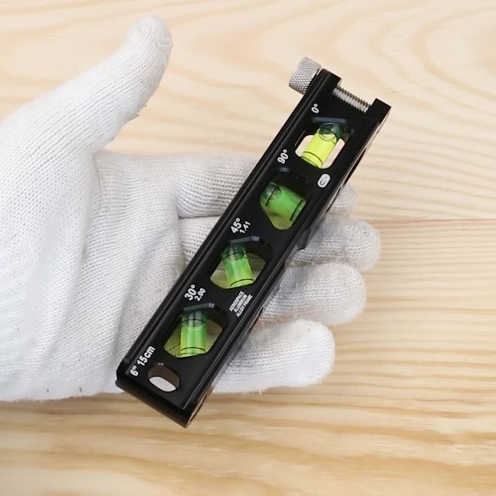 Nivel magnético multiángulo de 6 pulgadas con fácil fijación para metalurgia - Imagen 14 de 27
