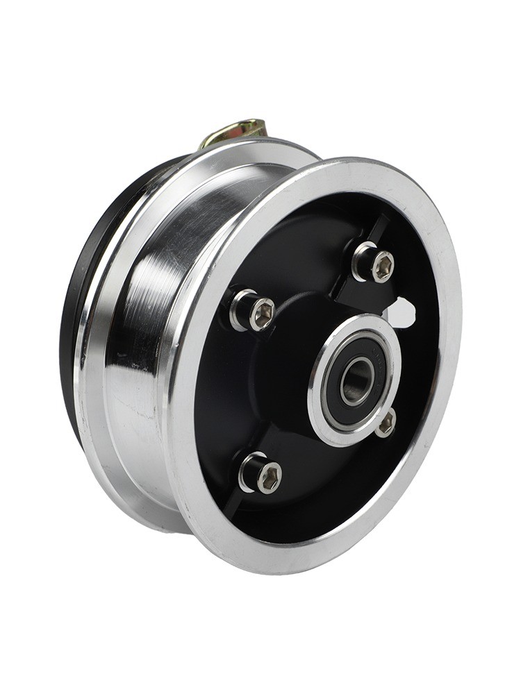 Reliable Front Wheel Drum Brake Hub for 8 inch EScooter & EVehicle Use - Picture 24 of 25