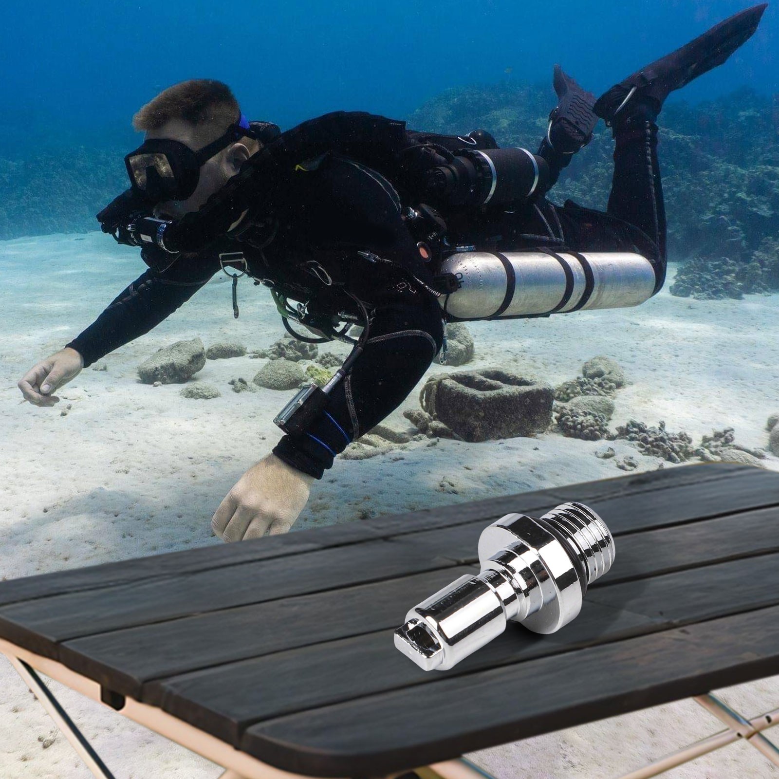 Breathe Easy Reliable For BCD Buoyancy Inflator with Copper Connection