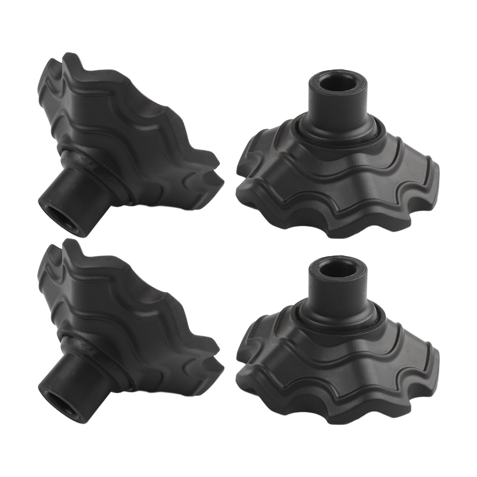 Nonslip Camping Chair Foot Covers Set of 4 with High Strength Plastic Material