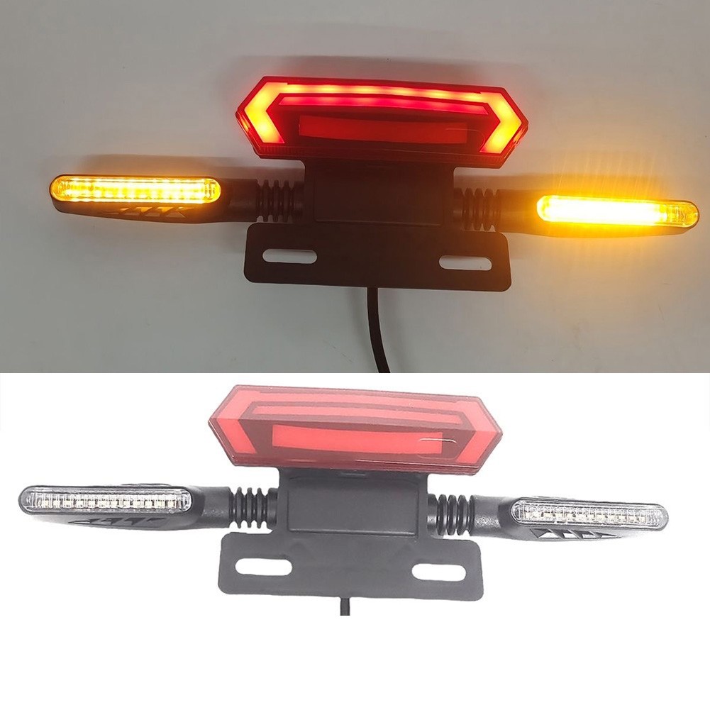 ebike scooter Electric vehicle brake light  light turn signal tail light LED 12V