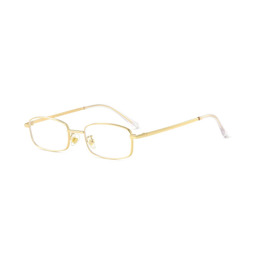Fashion Forward Rectangular Eyeglass Frames Suitable for Office and Gaming - Zdjęcie 2 z 13