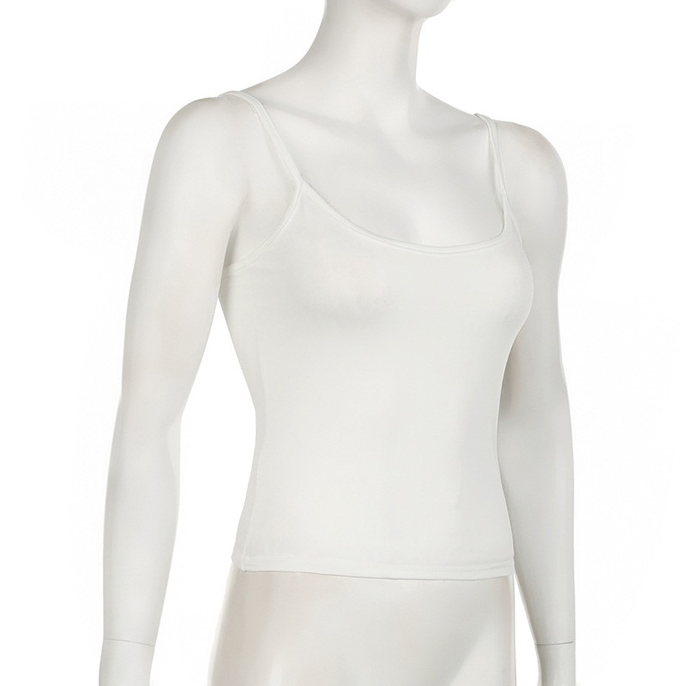 Women Summer Basic Solid Color Sleeveless Tops for Casual Use and More - Picture 15 of 47
