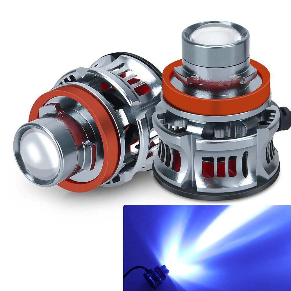 High Definition 2pcs H11 LED Bulbs for Car 12V Fog Lights in Various Colors - Picture 15 of 15