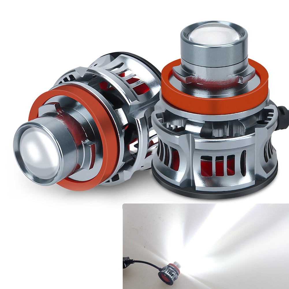 High Definition 2pcs H11 LED Bulbs for Car 12V Fog Lights in Various Colors - Picture 13 of 15