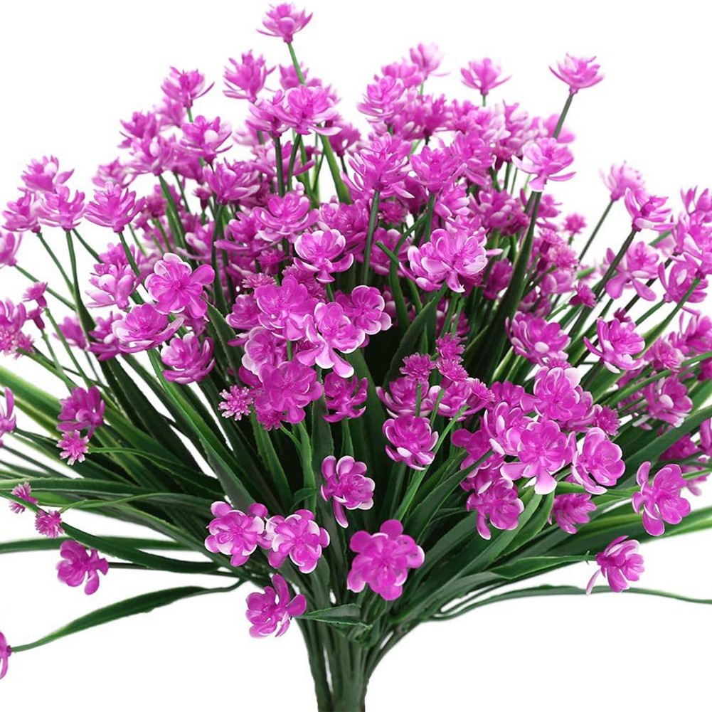 Artificial Flowers 14 Inches Tall Creative Arrangements Indoor Outdoor Use - Picture 57 of 82
