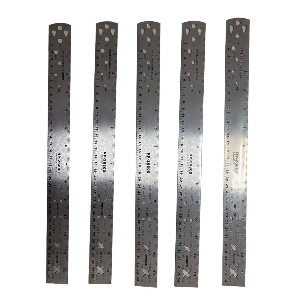 13 Inch Stainless Steel Spoke Measuring Ruler for Accurate Measurements - Picture 7 of 11