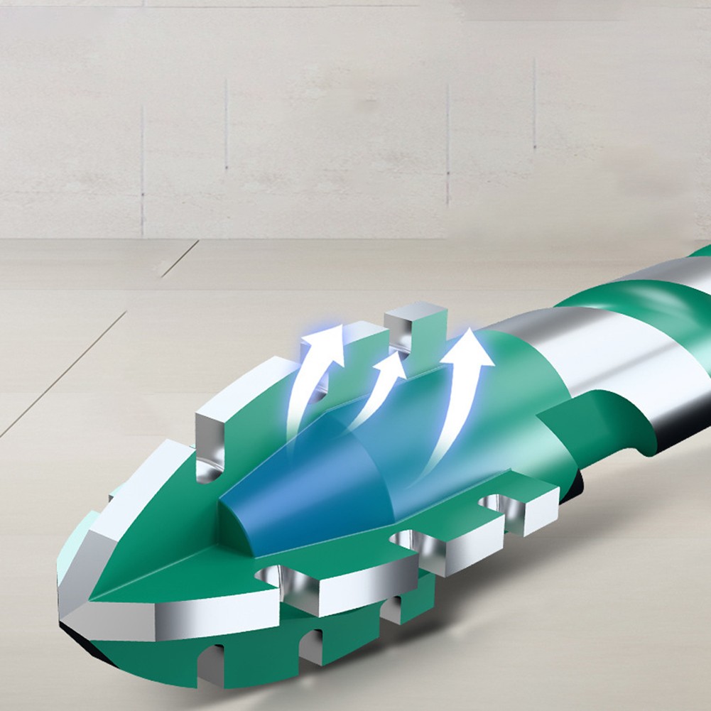 Heavy Duty 6 Piece Drill Bit Set Designed for Efficient Tile and Concrete Work