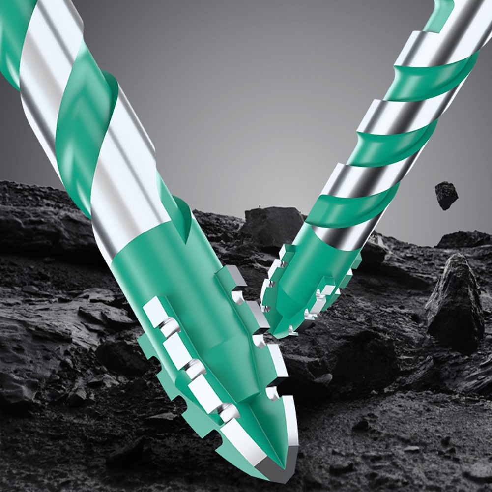 Heavy Duty 6 Piece Drill Bit Set Designed for Efficient Tile and Concrete Work