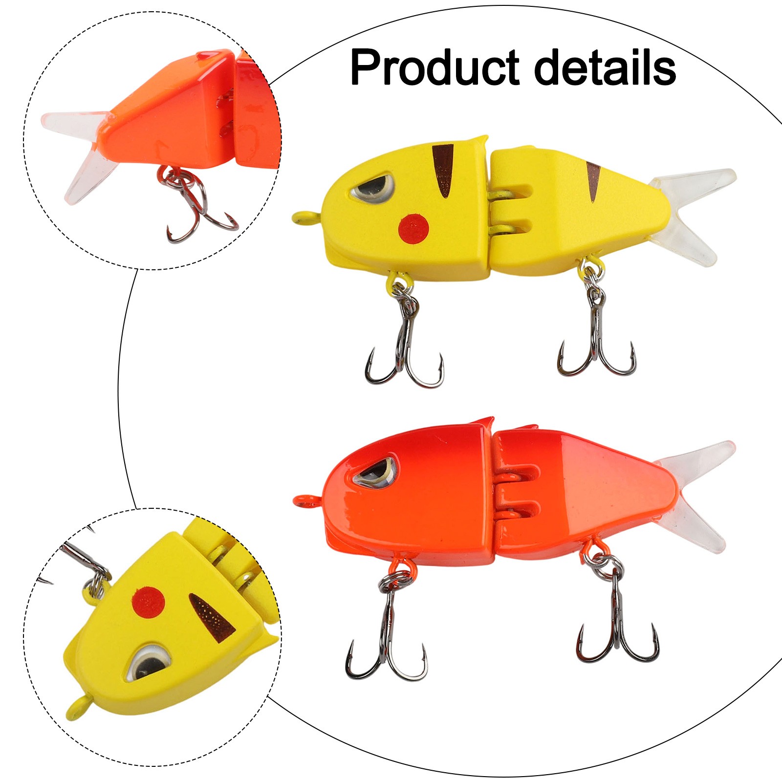 60mm 6 5g Fishing Lures with Realistic Design for Natural Swimming Action - Picture 15 of 25