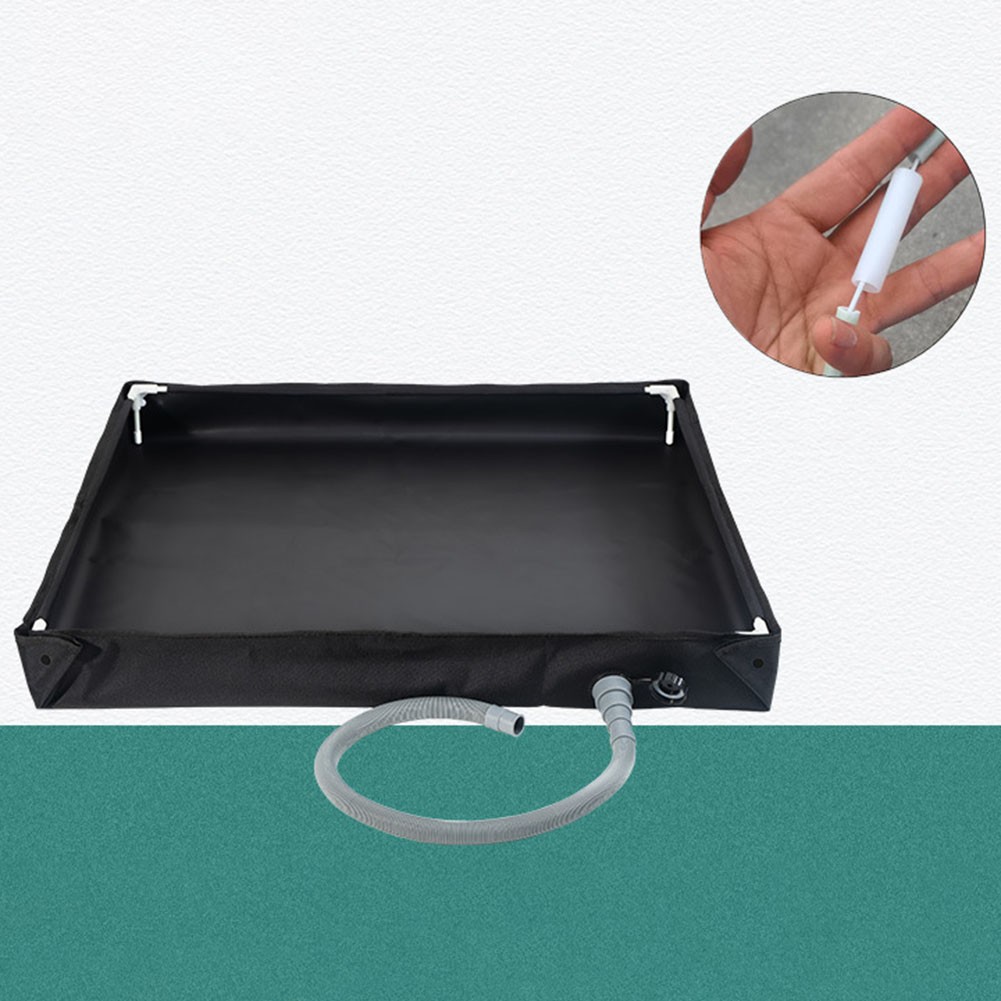 Convenient Shower Tray with Drain Valve Ideal for Camping and Beach Activities - Bild 21 von 25