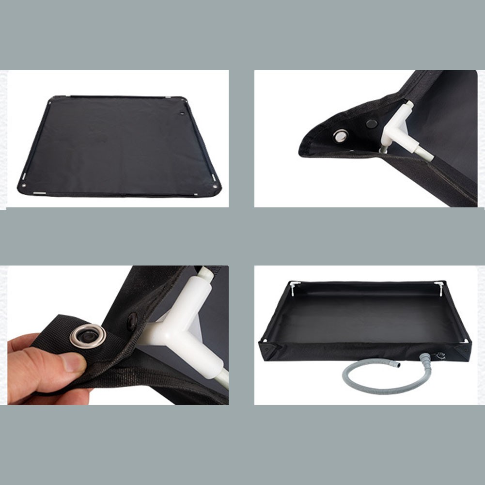 Convenient Shower Tray with Drain Valve Ideal for Camping and Beach Activities - Bild 23 von 25